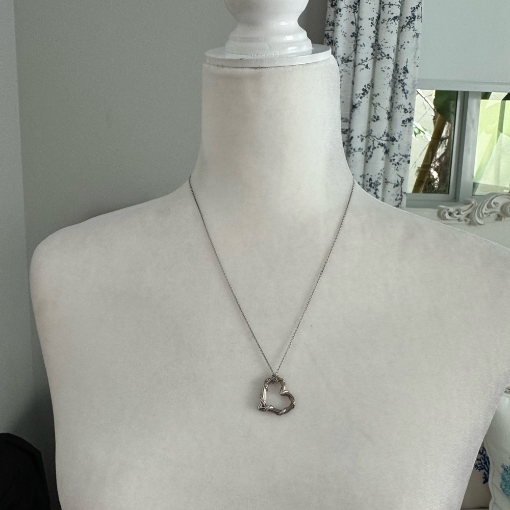 Peter Thomas Roth Silver Heart Necklace